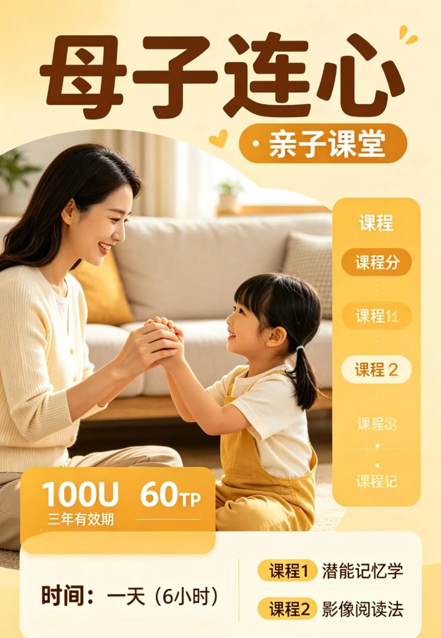 Heart to Heart: Parent-Child Workshop EC001-60TP